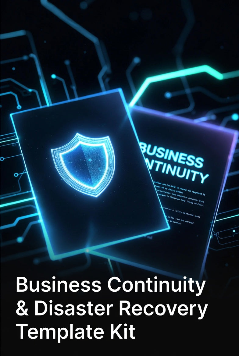 Business Continuity & Disaster Recovery Template Kit